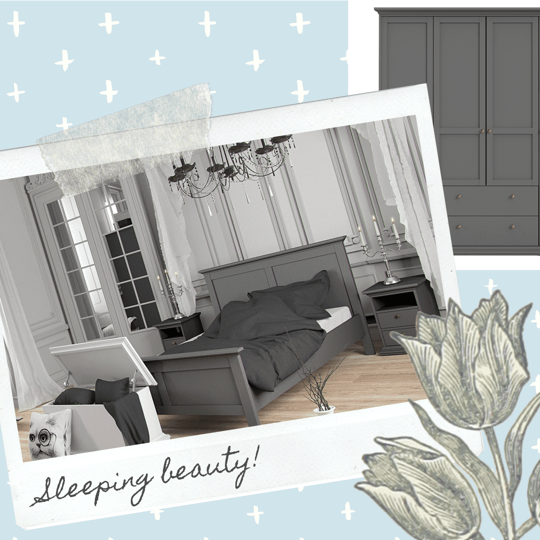 Sleeping beauty bedroom image