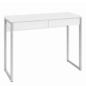 71980122uu Function Plus Desk 2 Drawers White and Oak_A1 Function Plus Desk - Gloss white