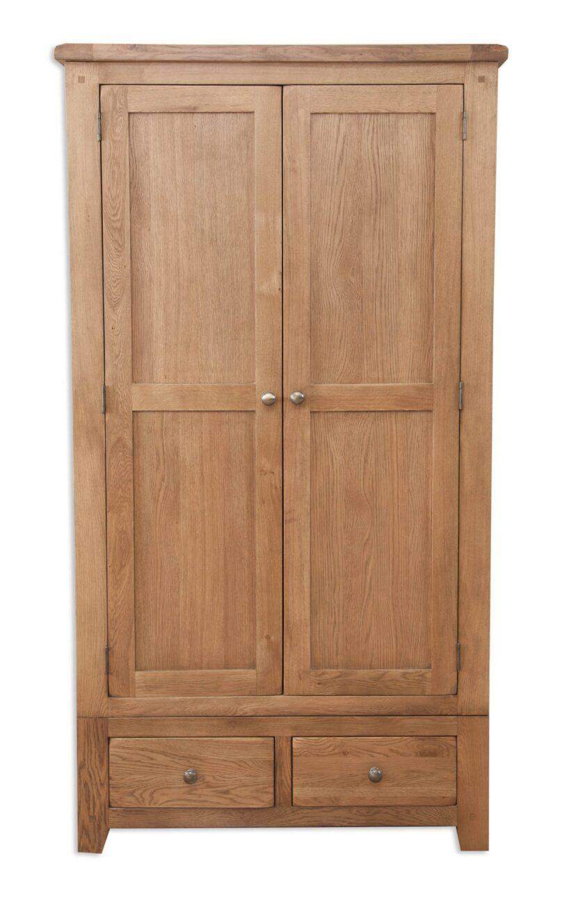 Melbourne Country Double Wardrobe with 2 Drawers