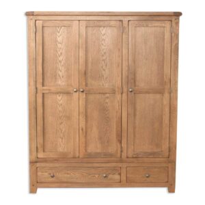 Melbourne Country Triple Wardrobe with 2 Drawers