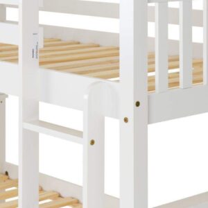 Neptune white bunk bed