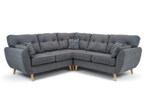 Olivia Corner Sofa in Graphite Grey