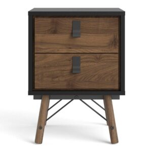 Ry Dark Bedside Cabinet