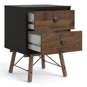 Ry Dark Bedside Cabinet