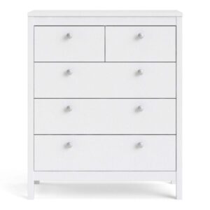 Madrid 3+2 Drawers - White