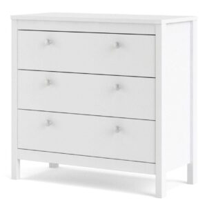 Madrid 3 Drawers - White