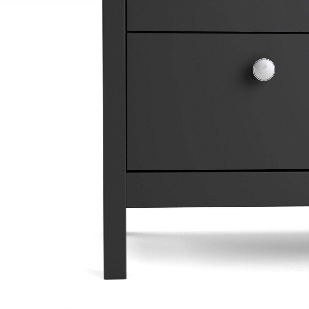 Madrid 3 Drawers- Black
