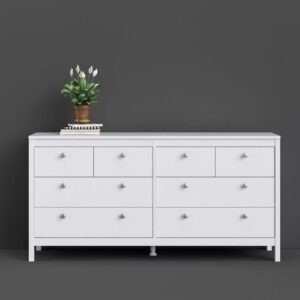 Madrid 4+4 Drawers - White