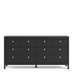 Madrid 4+4 Drawers - Black