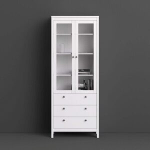 Madrid China Cabinet - White