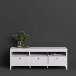 Madrid TV Unit - White