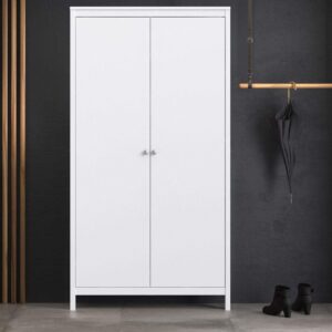 Madrid 2 Door Wardrobe - White