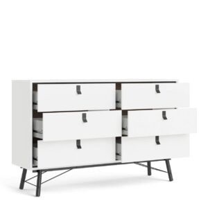 Ry white chest of 6 drawers