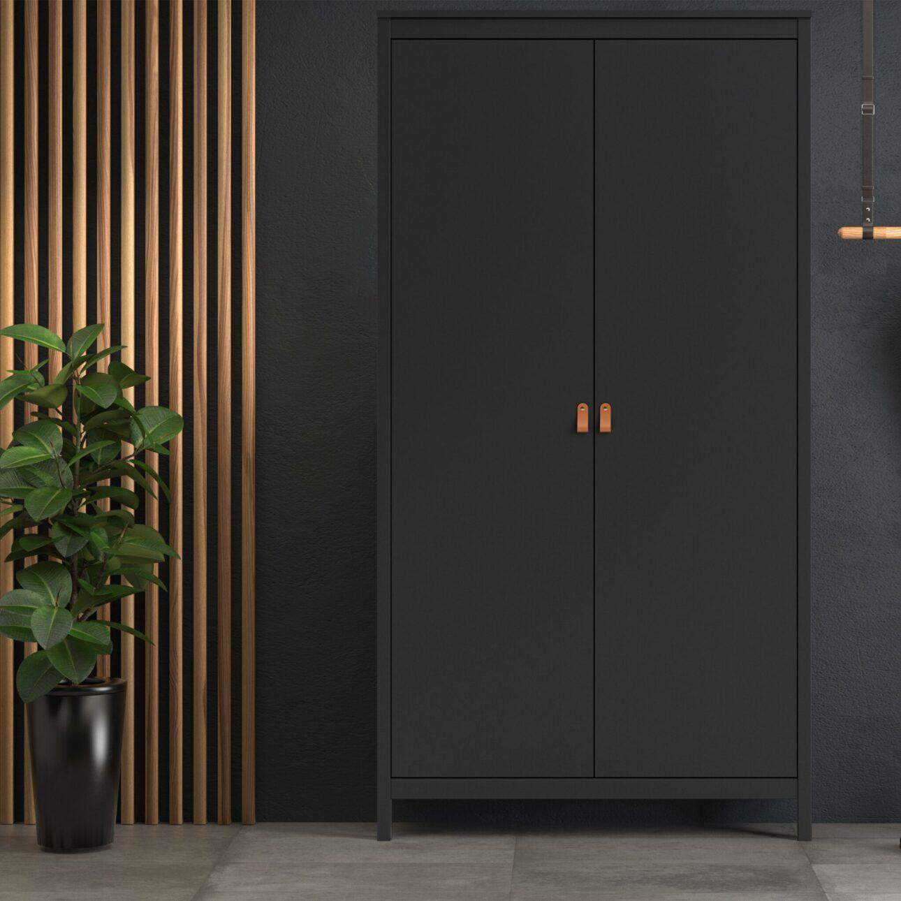 Barcelona Wardrobe - Matt black