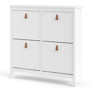 Barcelona Shoe Cabinet - White
