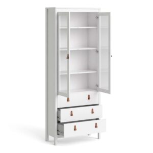 Barcelona China Cabinet - White