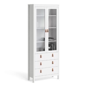 Barcelona China Cabinet - White