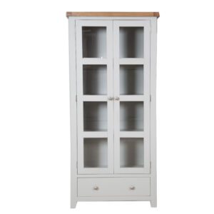 Melbourne French Grey Display Cabinet
