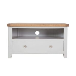 Melbourne French Grey Corner TV Cabinet
