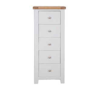 Melbourne French Grey Tall Chest Drawers