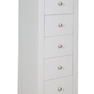 Melbourne French Grey Tall Chest Drawers