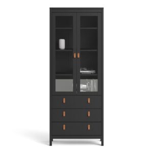 Barcelona China Cabinet - Black
