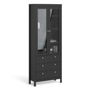 Madrid China Cabinet - Black