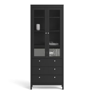 Madrid China Cabinet - Black