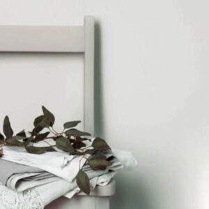 Teacup Earthborn painted wall and chair