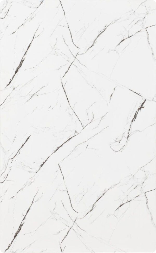 Marble Table Pattern Marlow Dining Table – White Marbled - Ashgate Furniture Co