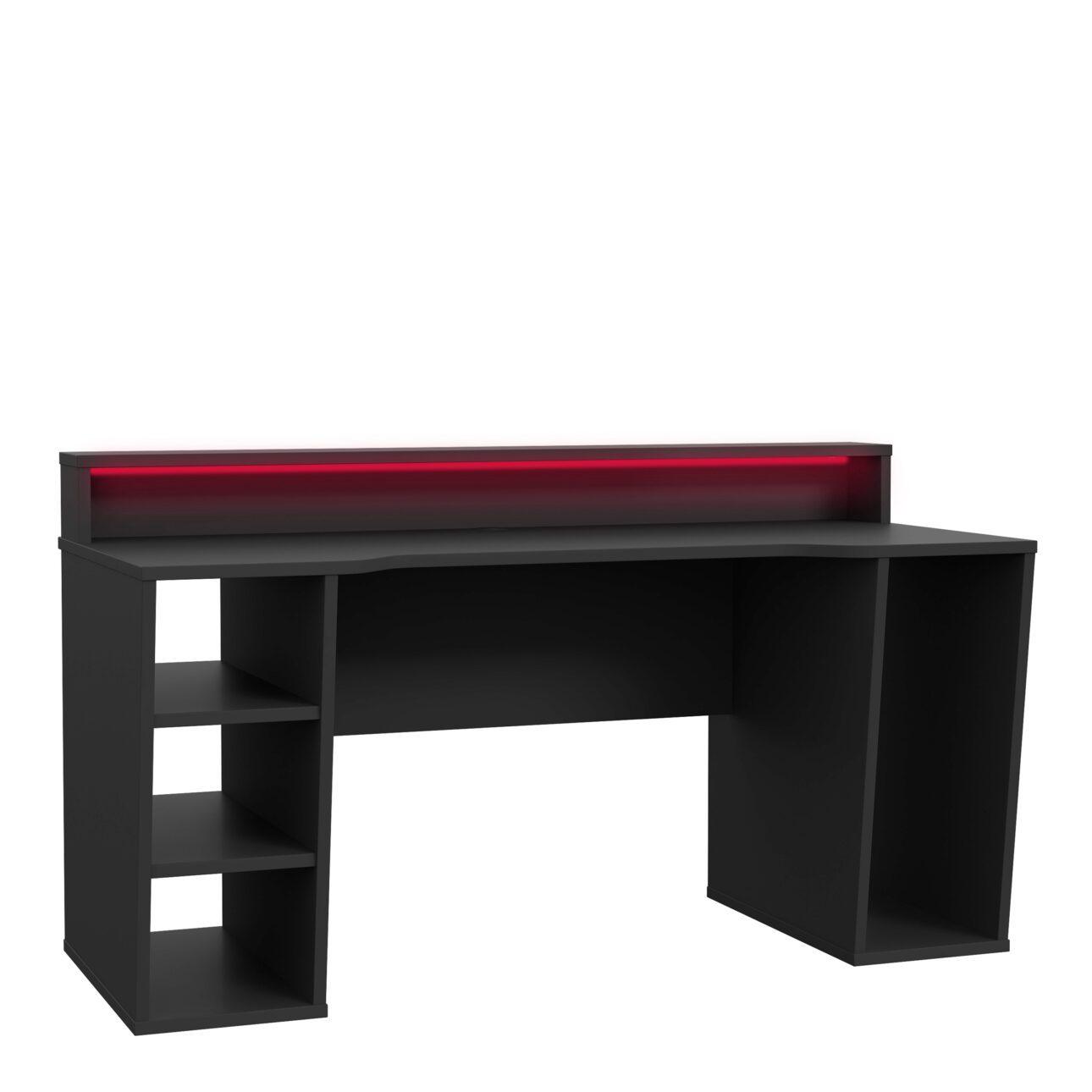 Tezaur Gaming Desk - Black