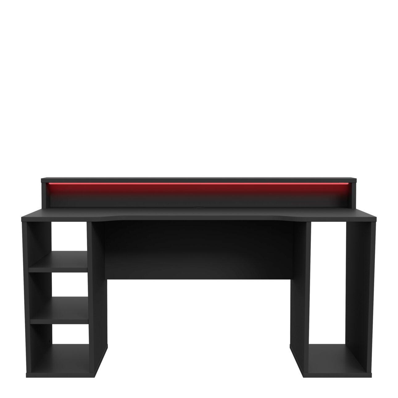 Tezaur Gaming Desk - Black