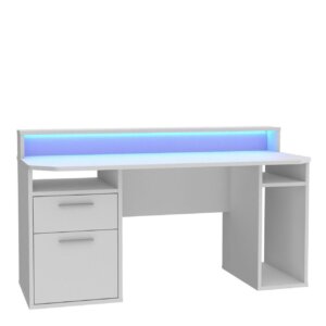 801TZRB213B3-Z12M_5 Tezaur Gaming Desk - White