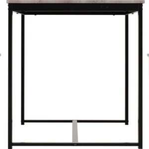Lincoln Dining Set - Grey & Black