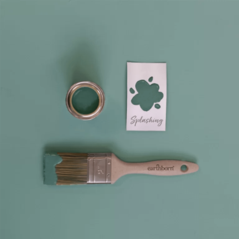 Earthborn Splashing green eco paint