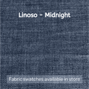 Linoso Midnight blue fabric