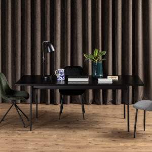 Angus Black Dining Table