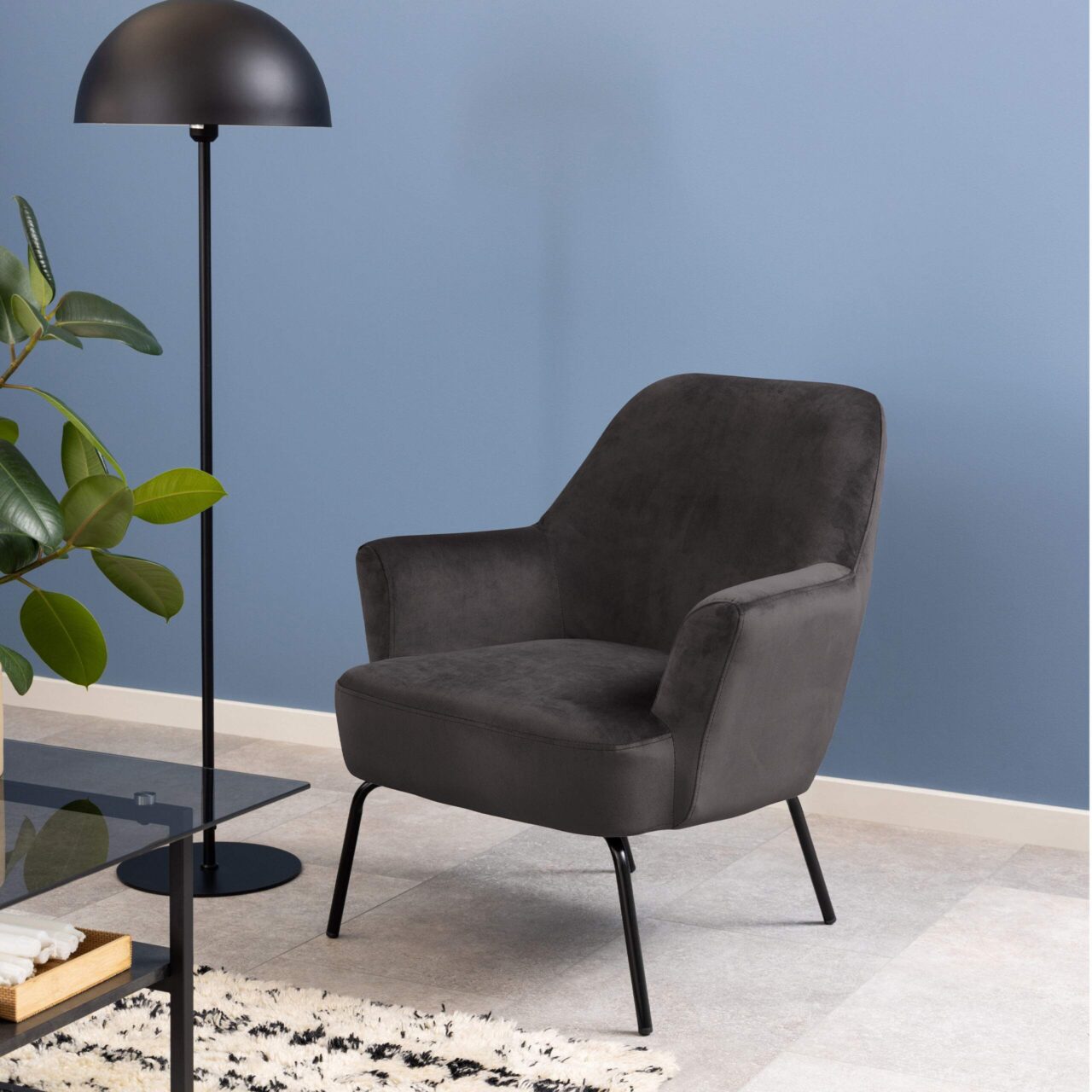 Melissa Grey Armchair