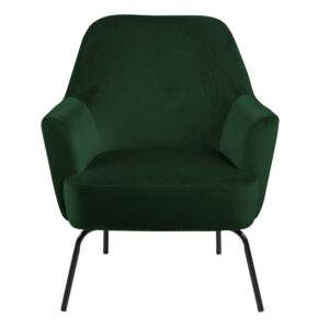 Melissa Green Velvet Armchair
