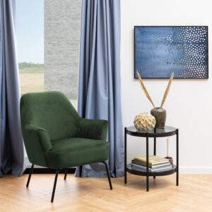 90A0000090655_4 Melissa Green Velvet Armchair