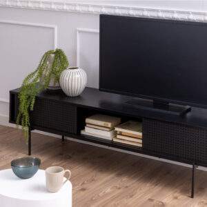 Angus Black TV Unit