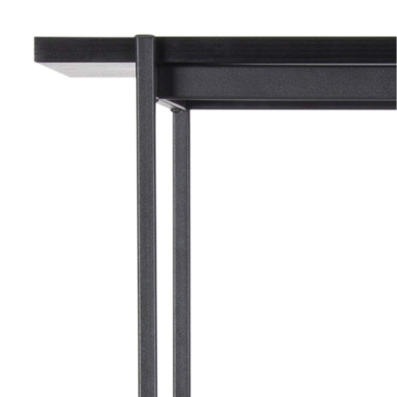 Angus Black Bookcase