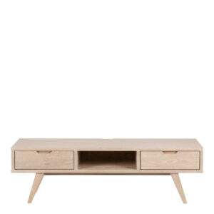 A-Line White Oak TV Unit