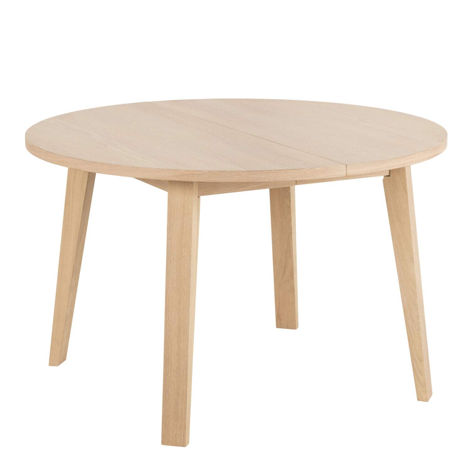 A-Line White Oak Round Dining Table
