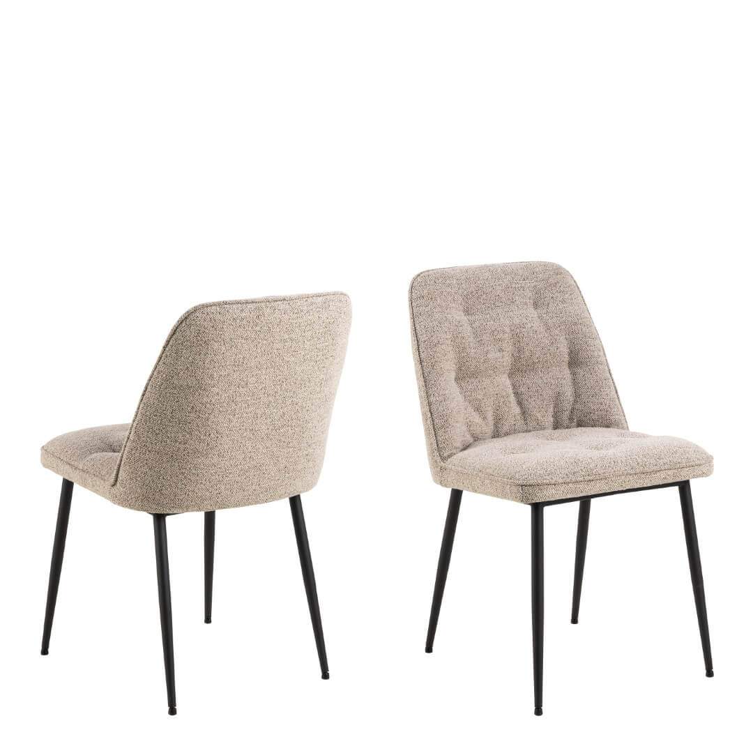 Brooke Beige Dining Chairs