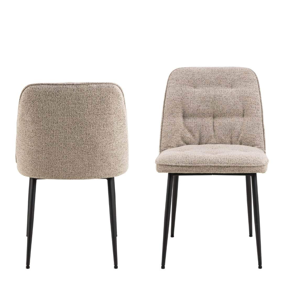 Brooke Beige Dining Chairs