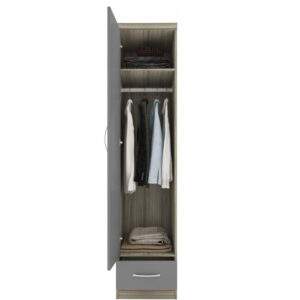 Nevada slim wardrobe - Grey