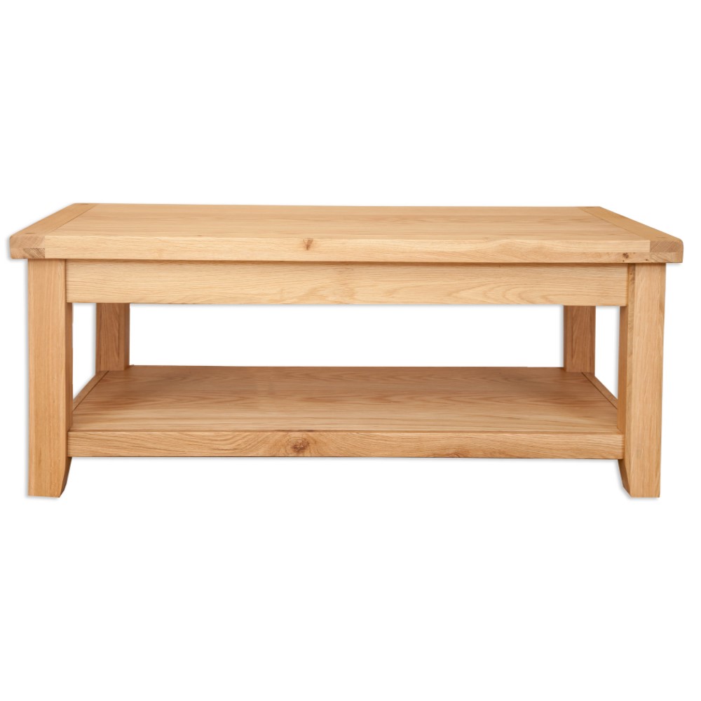 Melbourne natural oak coffee table