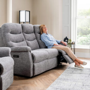Hollingwell 3 Seater Electric Recliner Sofa