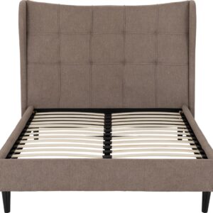 Verona double bed frame - Brown